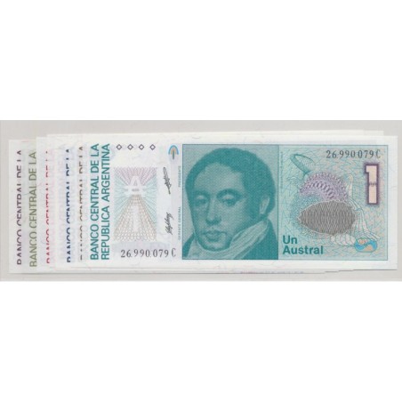 Argentine - Série de 7 Billets
