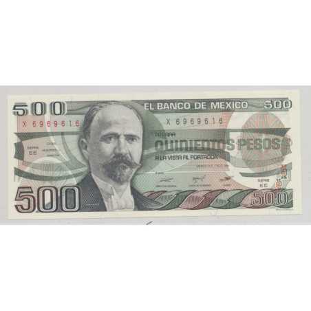 Mexique - 500 Pesos 1984 - SPL+