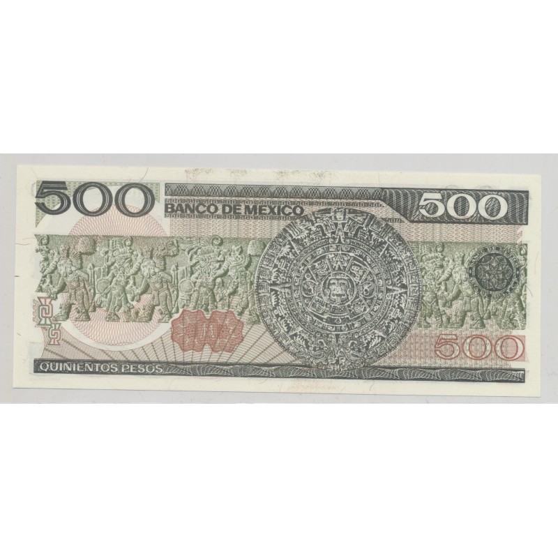 Mexique - 500 Pesos 1984 - SPL+