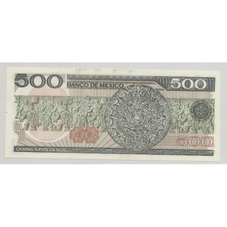 Mexique - 500 Pesos 1984 - SPL+