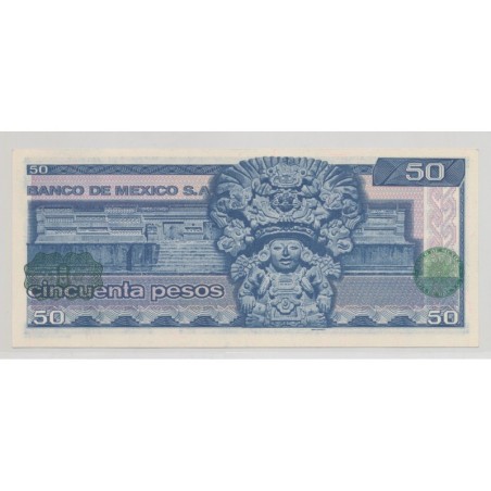 Mexique - 50 Pesos - 1981 - Neuf