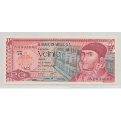 Mexique - 20 Pesos - 8.07.1977 - Neuf