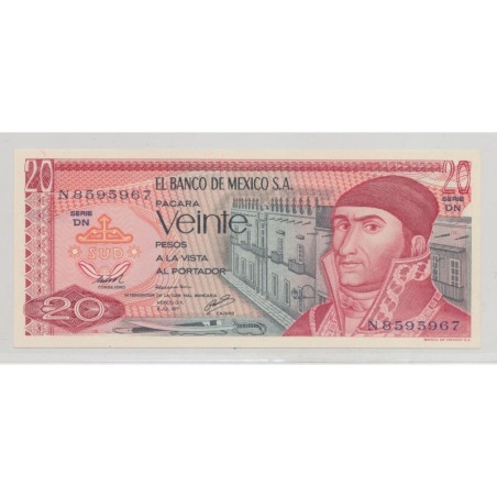 Mexique - 20 Pesos - 8.07.1977 - Neuf