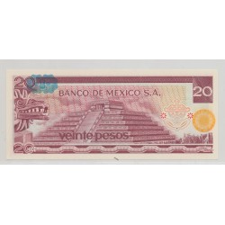 Mexique - 20 Pesos - 8.07.1977 - Neuf 2