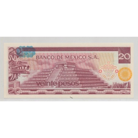 Mexique - 20 Pesos - 8.07.1977 - Neuf