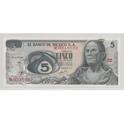 Mexique - 5 Pesos - 27.06.1972 - Neuf