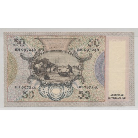Pays-Bas - 50 Gulden - 8.02.1941 - TTB