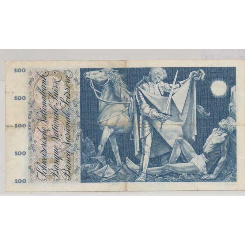 Suisse - 100 Francs - 30.06.1967 - TTB