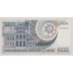 Autriche - 1000 Shilling 1983 - TTB+ 2