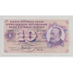 Suisse - 10 Francs 1970 - Série 67C - TTB