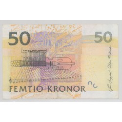 Suède - 50 Kronor - SUP 2