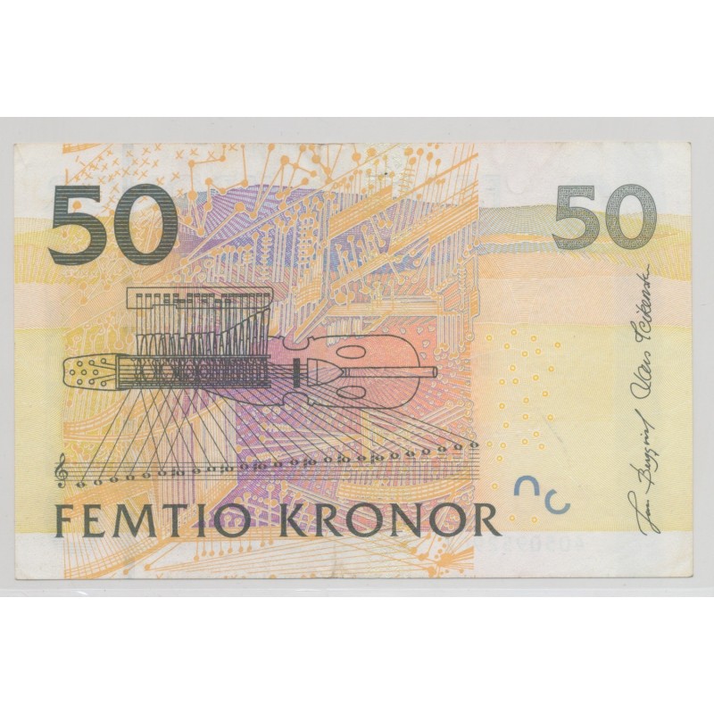 Suède - 50 Kronor - SUP