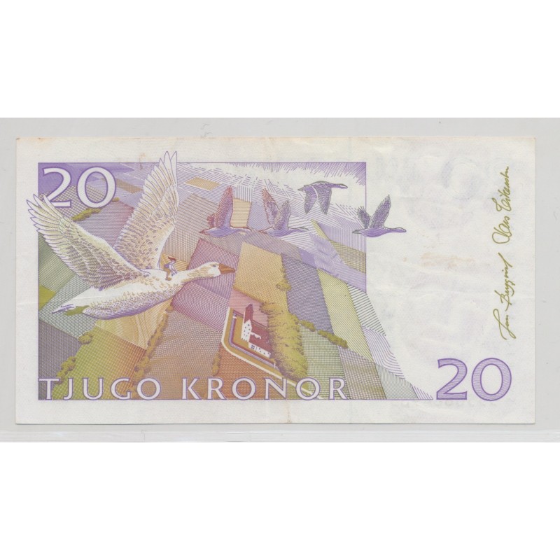 Suède - 20 Kronor - TTB