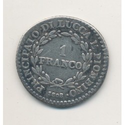Italie - 1 Franco 1808 - Lucca 2