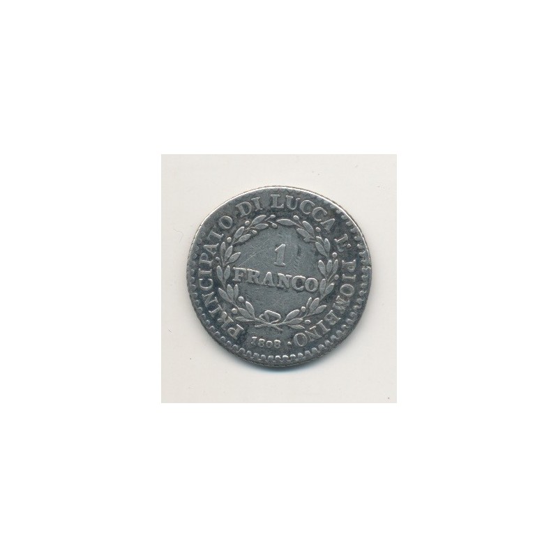 Italie - 1 Franco 1808 - Lucca