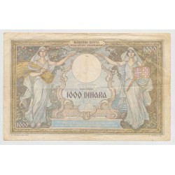 Yougoslavie - 1000 Dinar 1931 - TB+ 2
