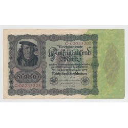 Allemagne - 50000 Marks 1922 - TTB