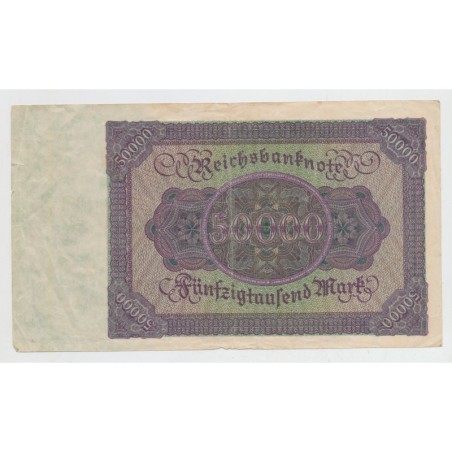 Allemagne - 50000 Marks 1922 - TTB