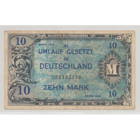 Allemagne - 10 Mark 1944 - TTB