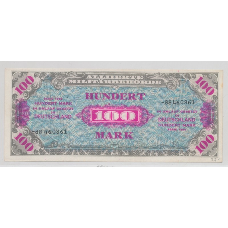 Allemagne - 100 Mark 1944 - TTB+