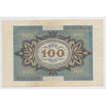 Allemagne - 100 Mark 1920 - TTB