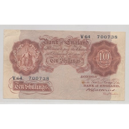 Angleterre - 10 Shillings - TB+