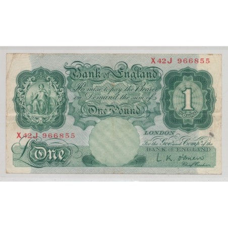 Angleterre - 1 Pound - ND 1955-60 - TB