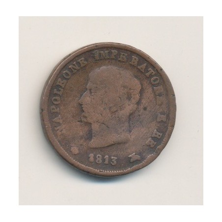 Italie - 3 centesimi - 1813 V