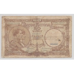 Belgique - 20 Francs - 19.04.1940 - TB
