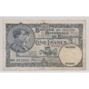 Belgique - 5 Francs - 27.04.1931 - TB+