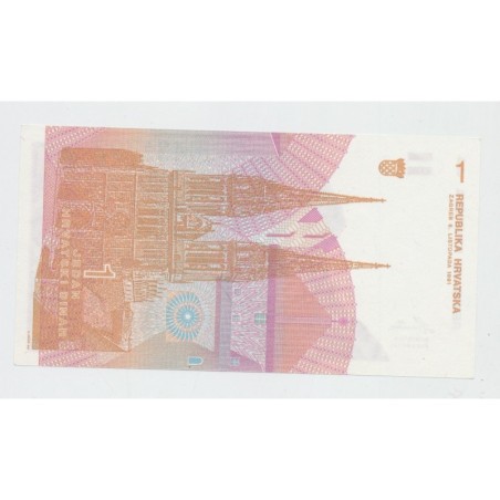 Croatie - 1 Dinar 1991 - Neuf