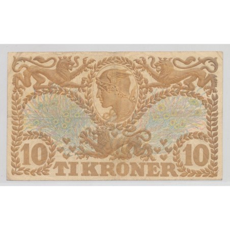 Danemark - 10 Kroner - 1933 D - TTB