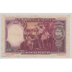 Espagne - 500 Pesetas 1931 - TB/TTB 2