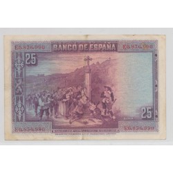Espagne - 25 Pesetas 1928 - TTB 2