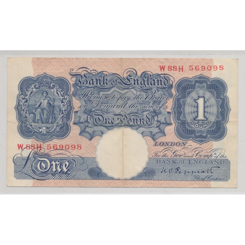 Angleterre - 1 Pound - ND 1940-48 - TTB