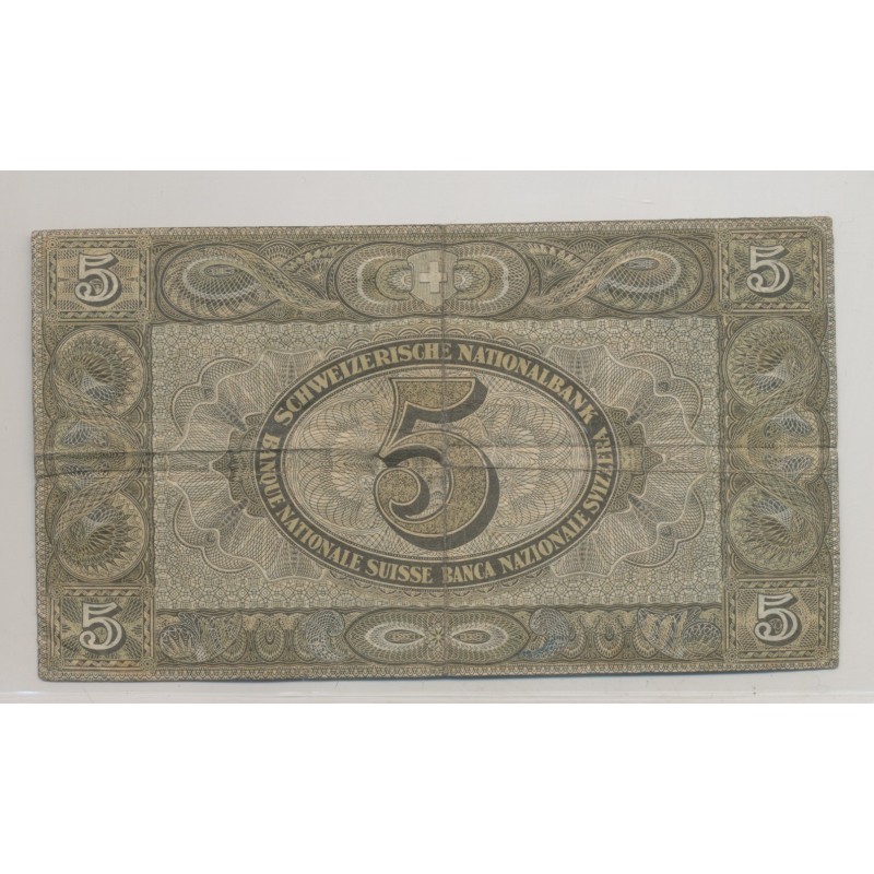 Suisse - 5 Francs 1949 - TB+