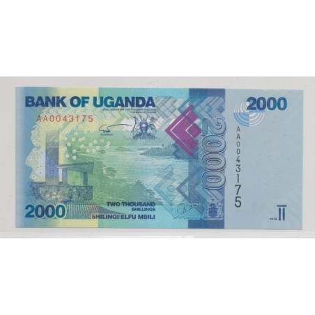 Ouganda - 2000 Shillings 2010 -  Neuf