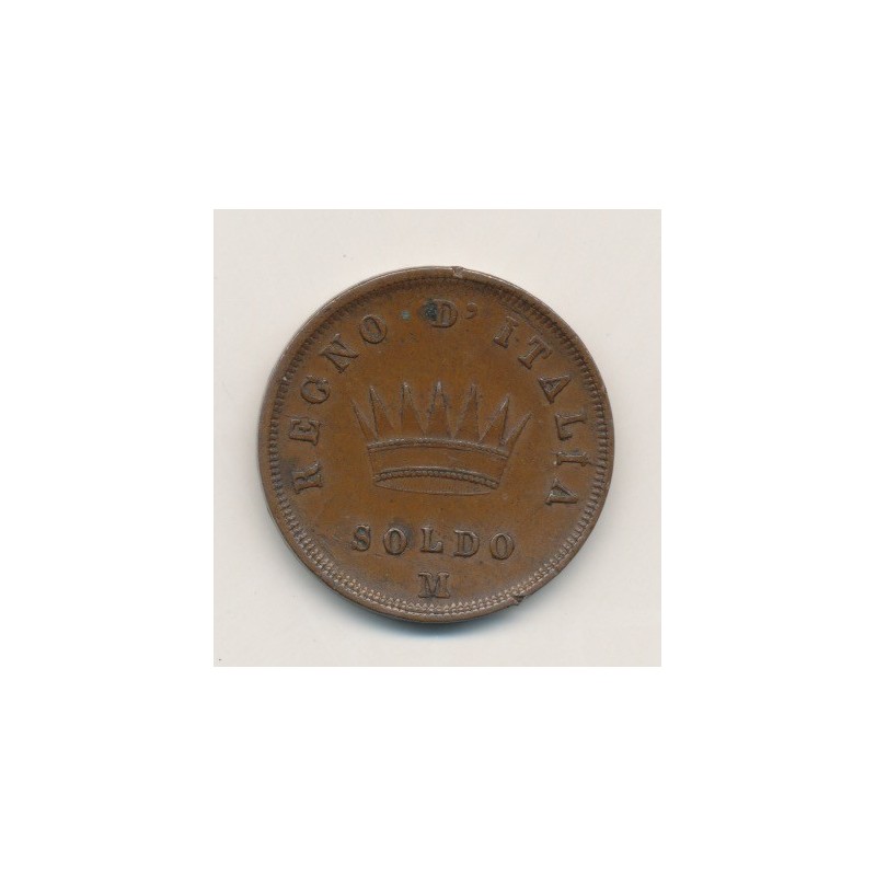 Italie - Soldo - 1813 M