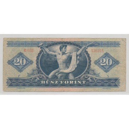 Hongrie - 20 Forint 1969 - TB