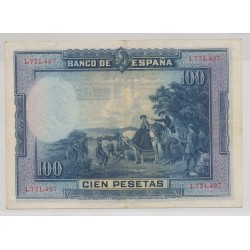 Espagne - 100 Pesetas 1928 - TTB+ 2