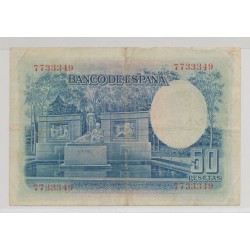 Espagne - 50 Pesetas 1935 - TTB 2