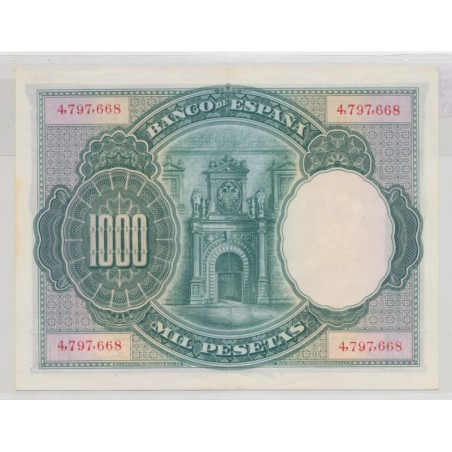 Espagne - 1000 Pesetas 1925 - SUP