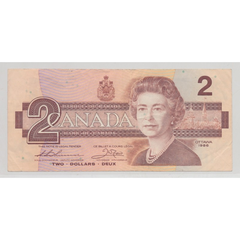 Canada - 2 Dollars 1986 - TTB