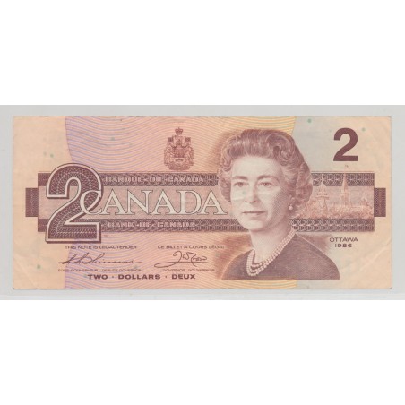 Canada - 2 Dollars 1986 - TTB