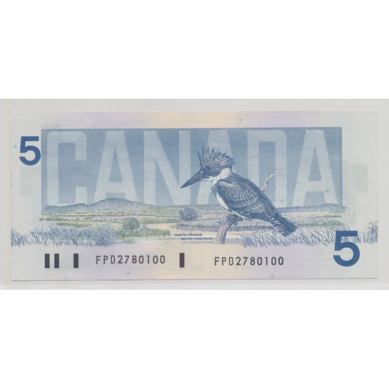 Canada - 5 Dollars 1986 - SUP