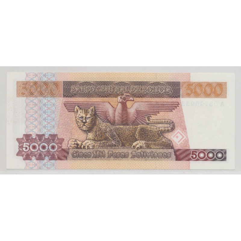Bolivie - 5000 Pesos 1984 - Neuf