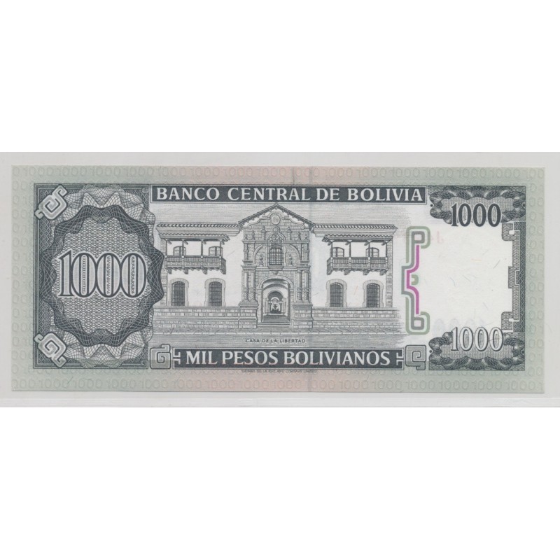 Bolivie - 1000 Pesos 1982 - Neuf