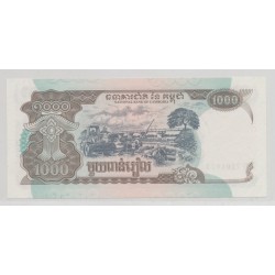 Cambodge - 1000 Riels 1999 - Neuf 2