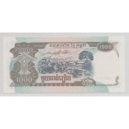 Cambodge - 1000 Riels 1999 - Neuf