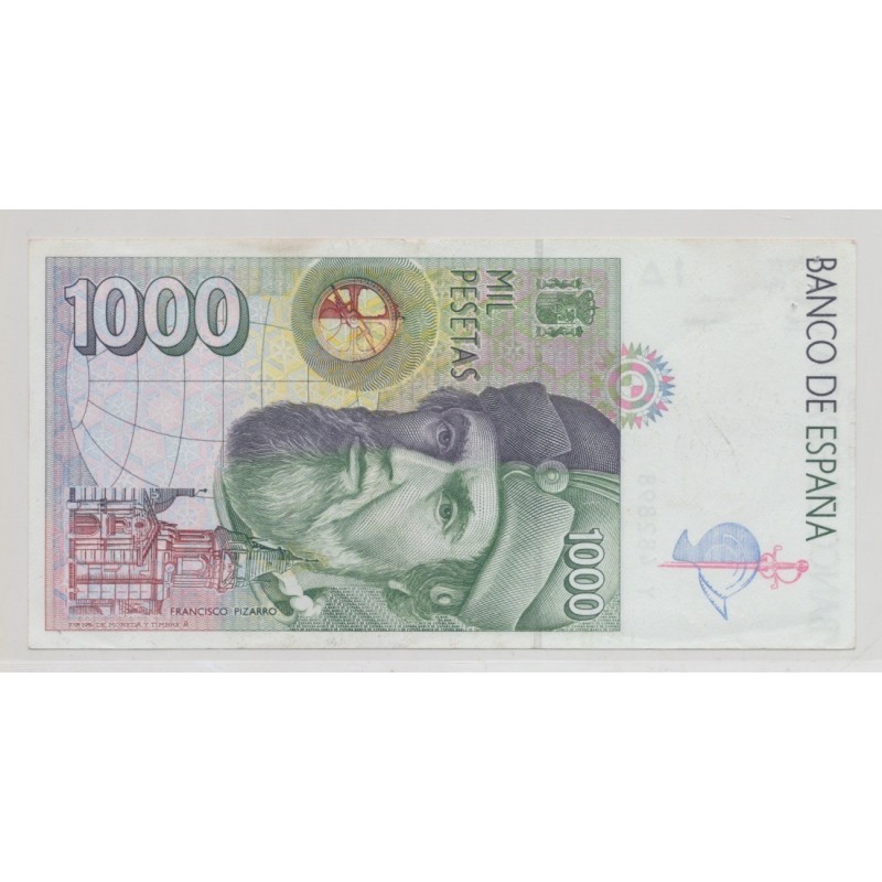 Espagne - 1000 Pesetas 1992 - SUP+